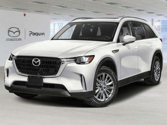 Mazda CX-90 hybride rechargeable 2025 2025 Blanc rhodium métallisé