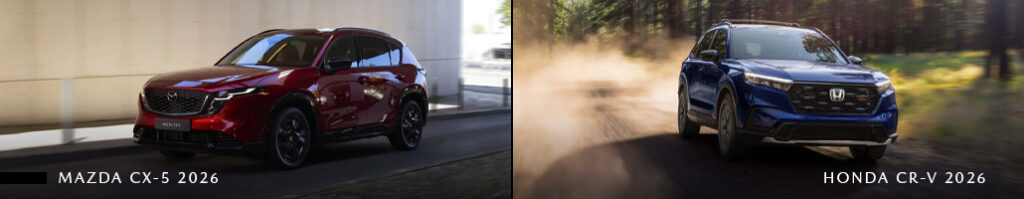 Paquin mazda CX 5 2026 VS CR V 2026 IMAGE1 1024x199