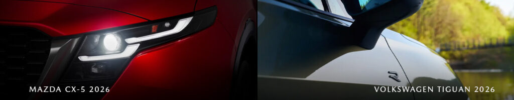 Mazda CX-5 2026 vs Volkswagen Tiguan 2026